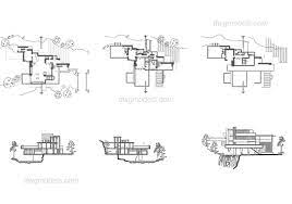 Frank Lloyd Wright Fallingwater Dwg