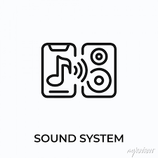 Sound System Icon Vector Sound System