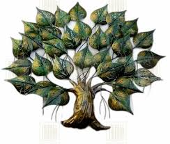 Green Metal Decorative Wall Art For