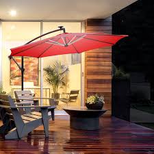 Cantilever Hanging Offset Umbrella