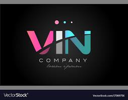 Vin V I N Three Letter Logo Icon Design