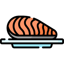 Salmon Free Food And Restaurant Icons