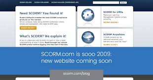 scorm com is sooo 2009