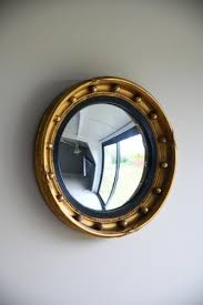 Regency Style Convex Wall Mirror For