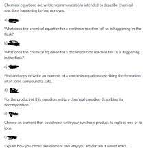 Answered Chemical Equations Are