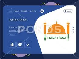 Indian Food Landing Page Website