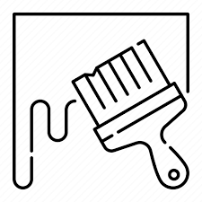 Brush Paint Painting Tool Wall Icon