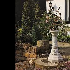 Victorian Sundial Stone Base Armilliary