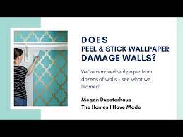 L And Stick Wallpaper Damage Walls