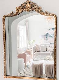 Mirror Wall Living Room Glam Mirror