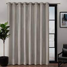 Exclusive Home Loha Patio Grommet Top Curtain Panel Beige