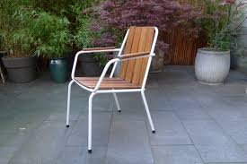 Tubular Steel Stacking Garden Chair