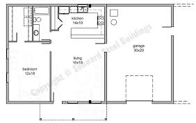 1500 Sq Ft Barndominium Floor Plan