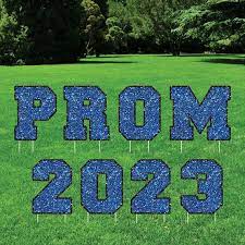 Prom 2023 Graduation Yard Sign Letters