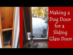 Dog Door For The Sliding Glass Door