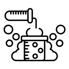 Chemical Reaction Line Icon 14810611