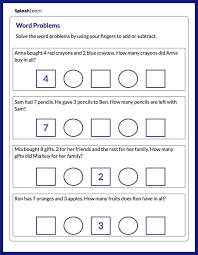 And Subtraction Math Worksheets