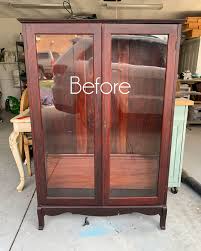 Antique Cabinet Makeover