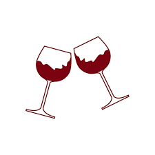 Vector Of A Cheering Wine Glass Cheer Icon