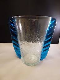 Rare Blenko Le Glass Vase With