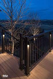 Subtle Outdoor Deck Railing Lighting Ideas