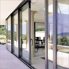 Aluminium 108 Inch Sliding Glass Doors