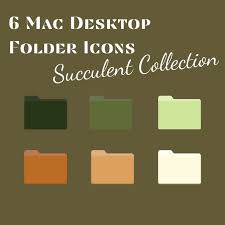 6 Desktop Folder Icons Icon Bundle