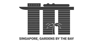 Gardens By The Bay Vector Images