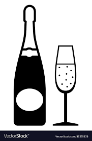 Champagne Icon Sparkling Wine Glass And