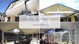 Choosing Your Patio Roof Gable Roof
