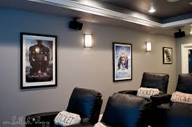 Home Tour Theater Room Embellish Ology