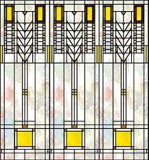 Frank Lloyd Wright Style Window