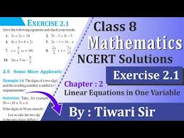 Ncert Solution Class 8 Maths Chapter 2