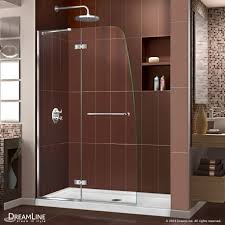 Aqua Ultra 45 In Hinged Shower Door