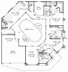 Large House Plans With Indoor Pool