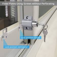 Sliding Patio Lock Esynic 2pcs Sliding