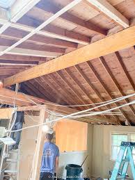 kitchen load bearing beam installation