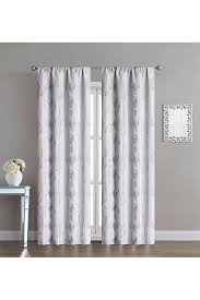 2 Panel Marble Curtains Gray Citi Trends