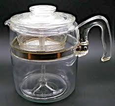 Vintage Pyrex Percolator Coffee Pot