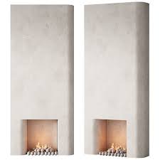 292 Fireplace Decorative Wall 10 Tall