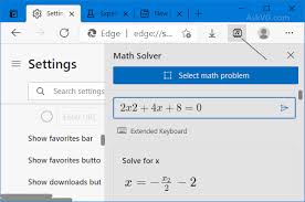 Secret Math Solver Feature