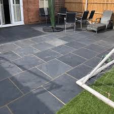 Black Limestone 600x600 Paving Stones