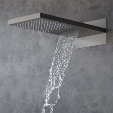 Casainc Brushed Nickel 2 Spray Wall