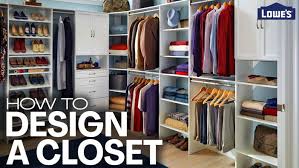 How To Design A Closet