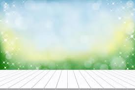 White Wood Tabletop On Cloud Blue Sky