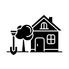 Home And Garden Glyph Icon Household
