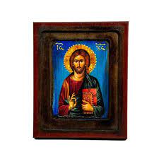 Christ Icon Handmade Greek