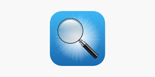 Magnifying Glass On The App