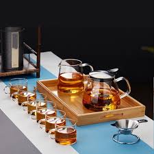 Glass Tea Set Home Kung Fu Tea Set