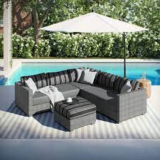 Ove Decors Monaco 4 Piece Wicker